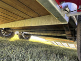 True North 83-in x 16-ft Tandem Axle Utility Trailer, Galvanized image 6