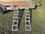 True North 83-in x 16-ft Tandem Axle Utility Trailer, Galvanized image 8