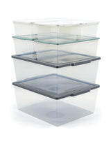 Tuff Store Modbox Modular Storage Bin with Lid, 8-pk image 2