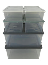 Tuff Store Modbox Modular Storage Bin with Lid, 8-pk image 5