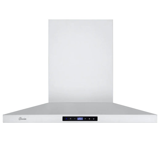 Turin Nova Pro Wall-Mounted Range Hood, Stainless Steel, 30-in