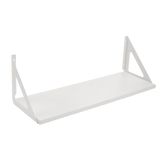 type A Align Floating Dual Bracket Shelf Kit, White, 8 x 24-in image 3