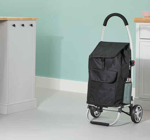 Type A Foldable 2-Wheel Shopping Cart, Large