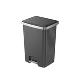 Type A Hana Resin Step Garbage Can with Soft Close Lid, 70-L
