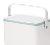 type A Plastic Rectangular Compost Bin, White, 4-L image 5