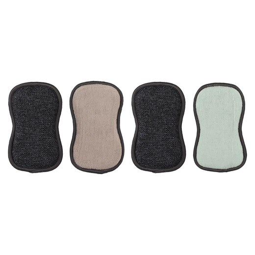 Type A Reversible Tough Microfibre Scrub Pad, 4-pk