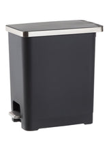 Type A Slim Black Resin Garbage Can, 15-L image 4