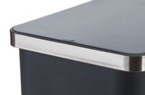 Type A Slim Black Resin Garbage Can, 15-L image 5
