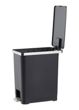 Type A Slim Black Resin Garbage Can, 15-L image 6