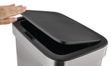 Type A Stainless Steel Rectangular Auto Indoor Refuse Bin with Resin Motion Sensor Lid, 50-L image 4