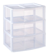 type A Wide 3-Drawer Tower image 2