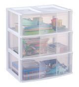 type A Wide 3-Drawer Tower image 3