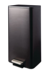 type A Wide Stainless Steel Step Trash/Garbage Bin, 30-L image 2