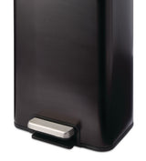 type A Wide Stainless Steel Step Trash/Garbage Bin, 30-L image 3