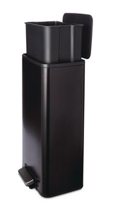 type A Wide Stainless Steel Step Trash/Garbage Bin, 30-L image 8
