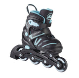 Ultra Wheels Adjustable Inline Skates, Teal, Assorted Sizes