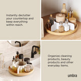 Umbra Bellwood 5-Section Lazy Susan with Removable Dividers image 5
