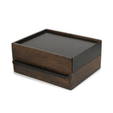 Umbra Stowit Jewelry Box, Black/Walnut
