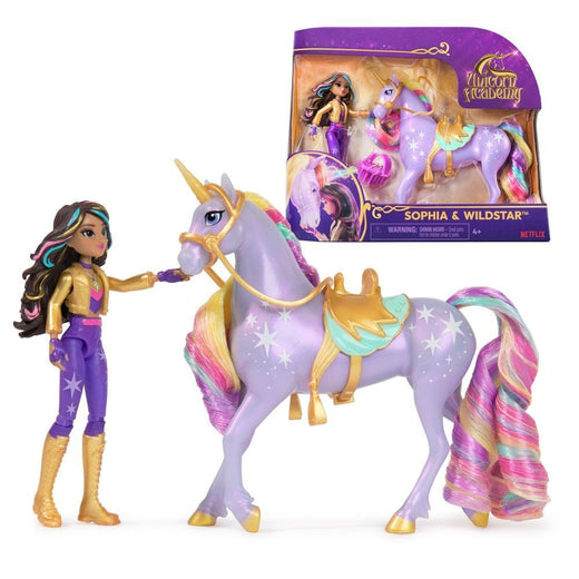 Unicorn Academy Posable Doll & Unicorn Toy Assortment, Ages 4+