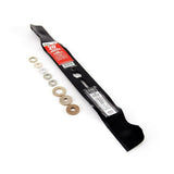 Universal Lawn Mower Replacement Mulching Blade, 20-in, Black