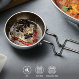 Utsava 9.35 Ounce Tri-Ply Clad Stainless Steel Tadka Pan image 8