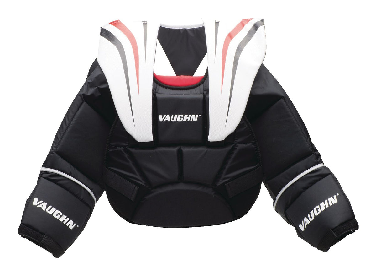 Vaughn Premium Street Hockey Goalie Chest Protector with Arm Protection, Senior