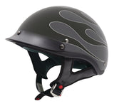 VCAN Shorty Classic Half-Shell Men's Motorcycle Helmet, Assorted Sizes