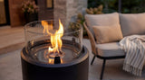 Vermont Castings LP Gas Fire Column with LED Glow Ring image 7
