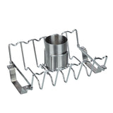 Vermont Castings Stainless Steel Chicken Roaster & Rib Rack for Grilling/Roasting, 11-in