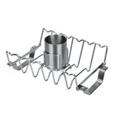 Vermont Castings Stainless Steel Chicken Roaster & Rib Rack for Grilling/Roasting, 11-in image 3