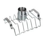 Vermont Castings Stainless Steel Chicken Roaster & Rib Rack for Grilling/Roasting, 11-in image 4