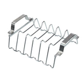 Vermont Castings Stainless Steel Chicken Roaster & Rib Rack for Grilling/Roasting, 11-in image 8