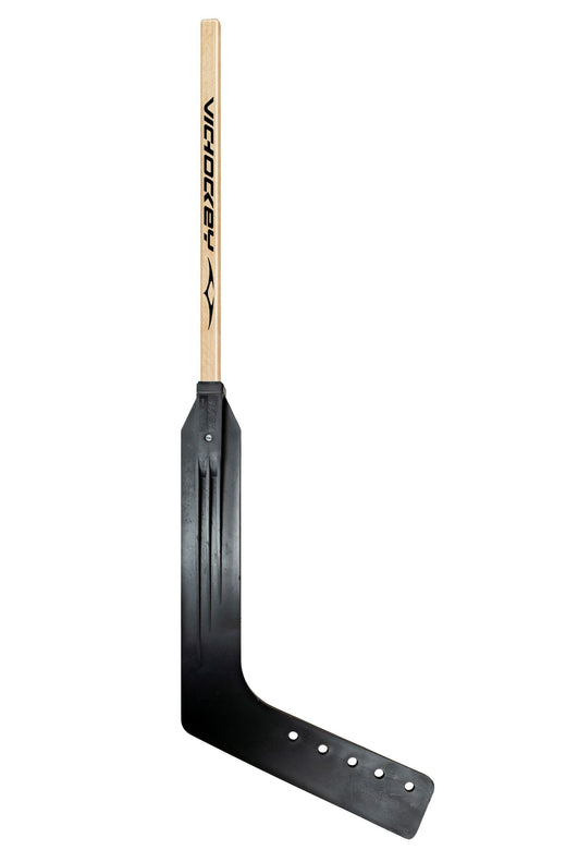 VIC Wood Goalie Street Hockey Stick with Plastic Blade, Youth, 42-in