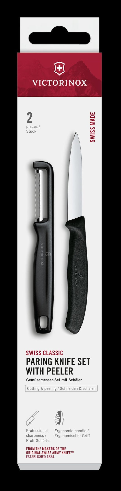 Victorinox Dishwasher Safe Paring Peeler Set, 2-pc