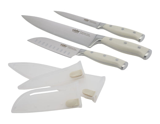 Vida 3PC KNIFE PACK WHITE