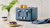 Vida 4-Slice Toaster with Extra-Wide Slots, Bluefin image 5