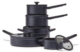 Vida by PADERNO 10-Piece Non-Stick Cookware Set, Black, Vida by PADERNO Non-Stick Cookset, Blue, 8-pc, Vida by PADERNO Aluminum Non-Stick Frypan,... image 2