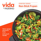 Vida by PADERNO Aluminum Non-Stick Frypan, Black, Assorted Sizes image 5
