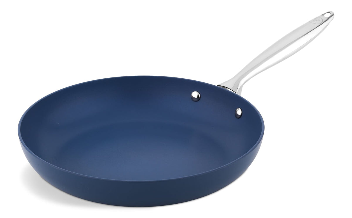Vida by PADERNO Aluminum Non-Stick Frypan, Blue, 10 1/4-in