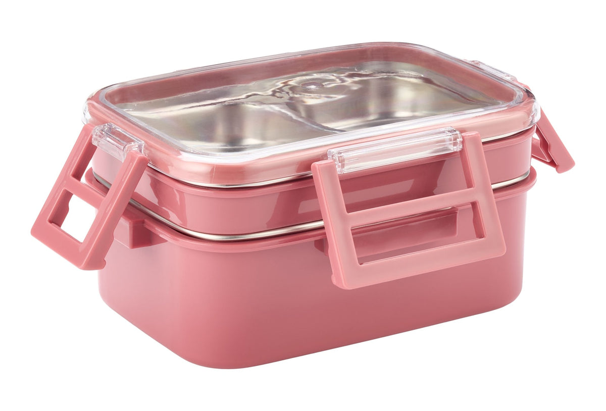 Vida by PADERNO Bento Lunch Container, Pink