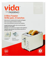 Vida by PADERNO Colour Series 2-Slice Toaster with 3 Settings, Shortbread image 6