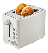 Vida by PADERNO Colour Series 2-Slice Toaster with 3 Settings, Shortbread image 7