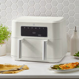 Vida by PADERNO Colour Series Trizone Air Fryer, Shortbread Colour, 9-qt image 5