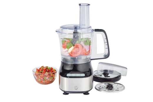 Vida by PADERNO Compact 3-Cup Mini Food Chopper with Storage Case, Silver
