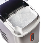 Vida by PADERNO Countertop Soft Nugget Ice Maker, 33-lb Ice/Day, Stainless Steel image 4