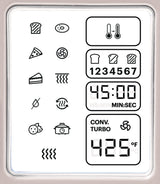 Vida by PADERNO Digital Multi-Functional Air Fryer Toaster Oven with 11 Pre-Set Functions, Shortbread, 6-Slices image 6