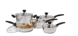 Vida by PADERNO Everyday Series Premium Stainless Steel Cookware Set, Dishwasher & Oven-Safe, 10-pc image 5