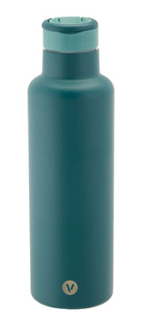 Vida by Paderno Insulated Stainless Steel Reusable Water Bottle with Spout, Various Colours, 24-oz