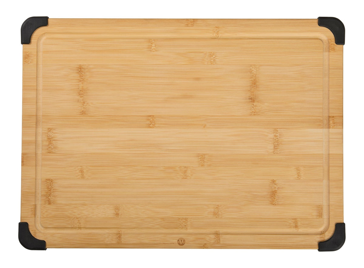 Vida by PADERNO Non-Slip Bamboo Cutting Board, 15x21-in