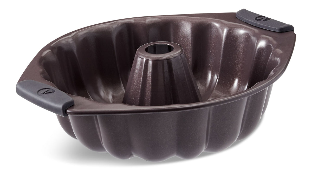 Vida by PADERNO Non-Stick Fluted Cake Pan, 9.5-in